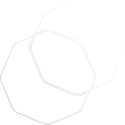 white polygon
